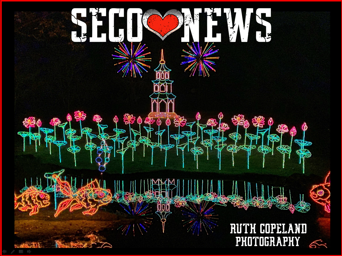 SECO NEWS SECO CHRISTMAS LIGHTS RUTH COPELAND PHOTOGRAPHY 